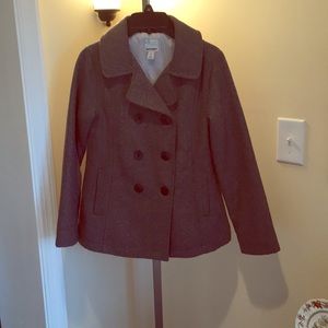 Girls Old Navy Wool Pea Coat Sz. 10-12 NWOT
